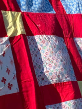 Load image into Gallery viewer, Cross in the Square Quilt TOP