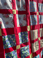 Load image into Gallery viewer, Cross in the Square Quilt TOP