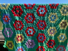Load image into Gallery viewer, Grandmother's Flower Garden Quilt TOP