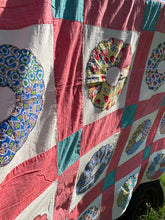 Load image into Gallery viewer, Dresden Plate Quilt TOP