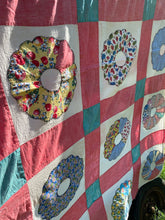 Load image into Gallery viewer, Dresden Plate Quilt TOP