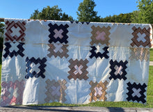 Load image into Gallery viewer, Chimney Sweep Quilt Top