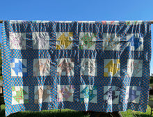 Load image into Gallery viewer, Hour Glass Quilt Top