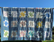 Load image into Gallery viewer, Hour Glass Quilt Top