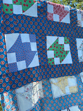 Load image into Gallery viewer, Hour Glass Quilt Top