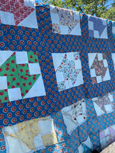 Load image into Gallery viewer, Hour Glass Quilt Top