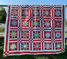 Load image into Gallery viewer, 8 Point Star Quilt
