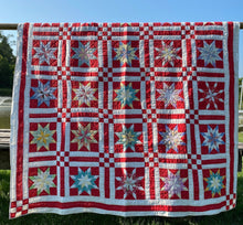 Load image into Gallery viewer, 8 Point Star Quilt
