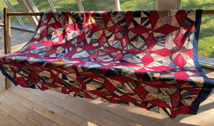 Rocky Road to Kansas Quilt TOP