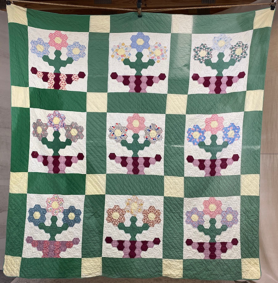 Potted Flowers Quilt